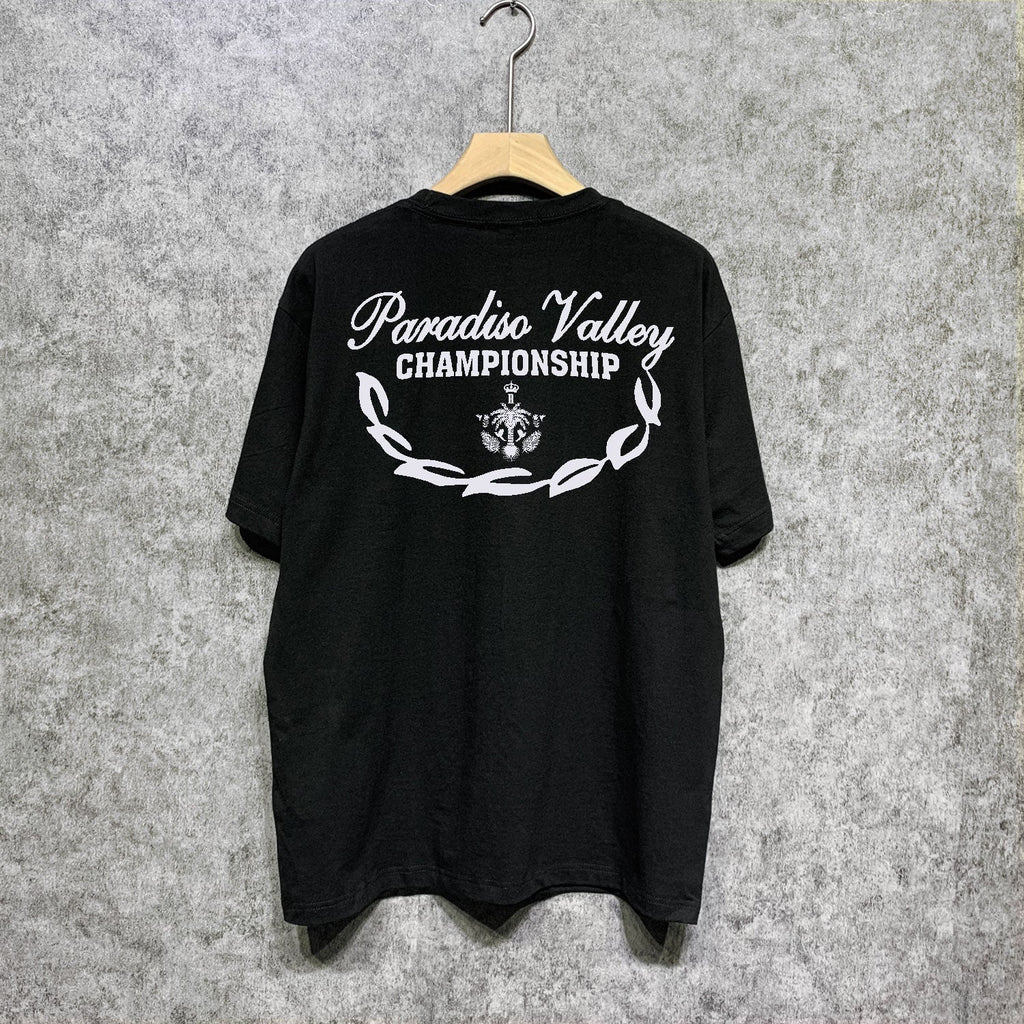 Rhude T-shirts Printed Trendy Pure Cotton