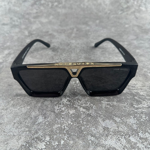 Evidence Sunglasses Black And Gold